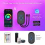 Segrass WiFi Led Strip Lights Compatible with Alexa,Google Home, 32.8ft RGB LED Strips Light with WiFi Controller Music Sync Color Changing Rope Lights for Bedroom Party TV Home Decorative
