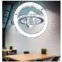 TongLan Modern LED Chandelier Lighting 3 Rings Stainless Steel Crystal Pendant Light Fixtures Dining Room Living Room Contemporary Chandeliers TongLan Modern LED Chandelier Lighting 3 Rings Stainless Steel Crystal Pendant Light Fixtures Dining Room Living Room Contemporary Chandeliers