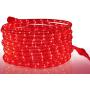 Tupkee LED Rope Light Red - 24 Feet (7.3 m), for Indoor and Outdoor use - 10MM Diameter - 144 LED Long Life Bulbs Rope Tube Lights