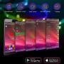 MELEGAN Led Strip Lights 49.2ft RGB Led Lights for Bedroom