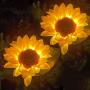 Sunflower Solar Energy Outdoor Garden Light, Garden Light Outdoor Decoration, Outdoor Light Pile,Solar energyStatue lamp， Garden Stakes Decorative,Lawn Garden，Sunflower