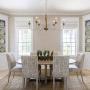 Large Farmhouse Chandeliers for High Ceilings 36 Inch, French Country pendent Lighting, Wooden Column, 6 Rustic Metal Gut Hook Light Arms, Candle Stems D36 H19 inch