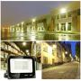 SOLLA 100W Led Flood Light, 8000lm 3000K Warm White Security Light Exterior Flood Lighting, Outdoor Indoor Lighting Fixture Landscape Floodlight Spotlight for Yard, Garden, Garage, Rooftop, Patio