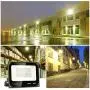 SOLLA 100W Led Flood Light, 8000lm 3000K Warm White Security Light Exterior Flood Lighting, Outdoor Indoor Lighting Fixture Landscape Floodlight Spotlight for Yard, Garden, Garage, Rooftop, Patio