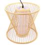 Bamboo Wicker Rattan Lantern Pendant Light Rustic Ceiling Lamp Dining Room Hanging Lighting Fixtures Creative Chandelier Bird Nest Lampshade for Living Room Kitchen Island Restaurant Cafe Bar (Type 3)