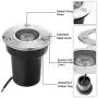 Landscape Lights Sunriver 6Pack LED Well Lights 1W 12V-24V Ground Lights IP67 Waterproof Low Voltage Landscape Lighting Spotlight for Driveway, Deck, Step, Garden Lights Outdoor (Warm White) Landscape Lights Sunriver 6Pack LED Well Lights 1W 12V-24V Ground Lights IP67 Waterproof Low Voltage Landscape Lighting Spotlight for Driveway, Deck, Step, Garden Lights Outdoor (Warm White)
