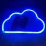 Cute Blue Neon Light,LED Cloud Sign Shaped Decor Light,Marquee Signs/Wall Decor for Christmas,Birthday Party,Kids Room, Living Room, Wedding Party Decor(Blue)
