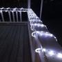 FOEERS 3M 10ft 110V Led Rope Lights Outdoor Wedding Christmas Holiday Decoration Lights (White)