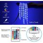 3M 10FT RGB LED Strip Lights, IP65 Waterproof Colored USB TV Backlight with Remote, 16 Color Changing 180 5050 LEDs Bias Lighting for HDTV, Multicolor for TV PC Background Lighting, No Adapter