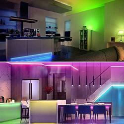 KFK Led Strip Lights 32.8ft Color Changing Led Lights, Remote Control