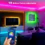 60ft Daybetter Smart Bluetooth Led Lights,5050 RGB Led Strip Lights Kits with Remote, App Control Timer Schedule Led Music Strip Lights(2 Rolls of 30ft)