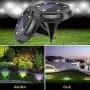 Solar Ground Lights Outdoor - Solar Garden Disk Lights,Multi-Color Auto-Changing 10 LED Waterproof In-Ground Outdoor Landscape Lighting for Lawn Patio Pathway Yard Deck Walkway Flood Light (4 Pack) Solar Ground Lights Outdoor - Solar Garden Disk Lights,Multi-Color Auto-Changing 10 LED Waterproof In-Ground Outdoor Landscape Lighting for Lawn Patio Pathway Yard Deck Walkway Flood Light (4 Pack)