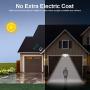 GLORIOUS-LITE Solar Security Light Outdoor, 1600LM Solar LED Motion Sensor Light with 3 Adjustable Head, 5500K, IP65 Waterproof Flood Light for Backyard, Pathway & Patio