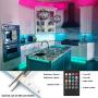 Light Strip, Color Changing Lights with Remote and Bluetooth Controller Sync to Music Apply for Shop Room, Bedroom, Kitchen, Bar, Home Light Strip, Color Changing Lights with Remote and Bluetooth Controller Sync to Music Apply for Shop Room, Bedroom, Kitchen, Bar, Home