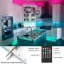 Light Strip, Color Changing Lights with Remote and Bluetooth Controller Sync to Music Apply for Shop Room, Bedroom, Kitchen, Bar, Home