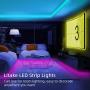 Litake 65.6ft LED Strip Lights Ultra-Long RGB LED Light Strips for Bedroom LED Color Changing Strip Lights with 44 Keys Remote 600LEDs SMD 5050 LED Tape Lights for Room Ceiling Kitchen Party