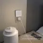 MAZ-TEK Plug in Dimmable Led Night Light with Auto Dusk to Dawn Sensor, Soft Warm White Nightlights for Hallway,Bedroom, Kids Room, Kitchen, Stairway, 4 Pack
