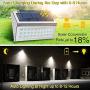 ROSHWEY Deck Lights Outdoor 30 LED Stainless Steel Fence Post Solar Lamps Waterproof Step Lighting for Walkway Stairs (Pack of 10, Cool White Light)