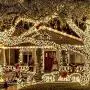 JMEXSUSS Solar String Light 600LED 206.7ft 8 Modes Solar Christmas Lights Waterproof Outdoor Fairy String Lights for Gardens, Homes, Wedding, Party, Christmas Tree,Xams,Gifts,Outdoors (600-Warm White)