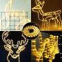 Lyhope Christmas Rope Lights, 33ft 240 LED Low Voltage Waterproof Rope Lights, Connectable Clear Tube String Lights for Outdoor, Indoor, Patio, Pool, Boat, Deck, Xmas Landscape Lighting(Warm White)