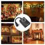 DEWENWILS Outdoor Christmas Light Timer with Photocell Light Sensor, Weatherproof Plug in Timer Switch, 2 Grounded Outlet for Christmas Landscape Light, Fountain, 15A 1/2HP UL Listed
