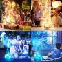 Star Projector, Baby Kids Bunny Nursery Toddler Cute Night Light Girls, Sleep Timer Music Bluetooth Battery Lullaby Lamp Bedroom Ceiling Birthday Planet Universe Dinosaur Toys - Remote
