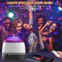Galaxy Projector, Star Light Projector for Bedroom, Sleeping Soothing White Noise Sound Machine with Remote, Timer, Music Speaker, 8 Soother Sounds Ocean Wave Projector for Baby Kids Adults Relaxation