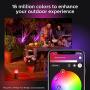 Philips Hue Calla White & Color Ambiance Outdoor Smart Pathway light extension (Hue Hub & Base Kit), 1 Hue White & Color Pathway light + mounting kit, Works with Alexa, HomeKit & Google Assistant