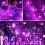 Twinkle Star 66FT 200 LED Indoor String Lights, Plug in String Light 8 Modes Waterproof for Outdoor Halloween Party Christmas Wedding Bedroom Decorations (Purple) Twinkle Star 66FT 200 LED Indoor String Lights, Plug in String Light 8 Modes Waterproof for Outdoor Halloween Party Christmas Wedding Bedroom Decorations (Purple)