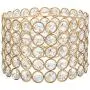 Crystal Lamp Shade Ceiling Light Shade Fitting for Living Room, Bedroom and Bathroom, Warm White, Bulb Not Included (Gold, 5.9 x 5.9 x 3.94 Inch) Crystal Lamp Shade Ceiling Light Shade Fitting for Living Room, Bedroom and Bathroom, Warm White, Bulb Not Included (Gold, 5.9 x 5.9 x 3.94 Inch)