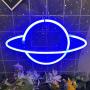 iceagle Planet Light Neon Signs Neon Lights for Wall Decor,USB or Battery LED Signs for Bedroom, Decorative Neon Light Sign for Christmas,Birthday Party, Living Room, Girls,Kids Room