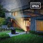 LED Landscape Solar Spotlights, T-SUN Waterproof Outdoor Solar Lights Auto ON/Off Solar Wall Lights for Garden, Driveway, Pathway, Pool Area(Warm White)