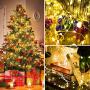 LED String Lights 20 Pack 3.3Ft 10 LED Fairy Lights Battery Operated Flexible Copper Wire Decorative Lights for Halloween Christmas Bedroom Patio Wedding Party (Warm White)
