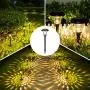 GIGALUMI 8 Pack Solar Pathway Lights, Solar Garden Lights Outdoor Warm White, Waterproof Led Path Lights for Yard, Patio, Landscape, Walkway (Brown) GIGALUMI 8 Pack Solar Pathway Lights, Solar Garden Lights Outdoor Warm White, Waterproof Led Path Lights for Yard, Patio, Landscape, Walkway (Brown)