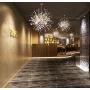 GDNS 12 Pcs Lights Chandeliers Firework LED Light Stainless Steel Crystal Pendant Lighting Ceiling Light Fixtures Chandeliers Lighting,Dia 23.5 inch