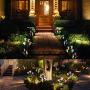 Weepong Flower Solar Lights Outdoor - 3 Pack Waterproof Lawn Solar Lights with 12 Lily Flowers, Color-Changing Solar Stakes Lights for Patio, Back Yard, Garden, Pathway, Walkway(White, Purple, Red)