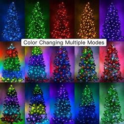 Color Changing Fairy Lights with Timer - 33ft 100 LEDs RGB Christmas LED String Lights with Remote - Waterproof Multicolor Lights USB Fairy Lights for Indoor Outdoor Bedroom Wedding Party Decor