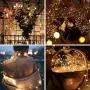 2 Pack LED String Light, Mini Battery Operated/Powered String Light with Copper Wire Decoration for Bedroom Christmas Wedding Party ,3AA Battery Opearted (Warm White)