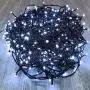 KAQ- 82FT 200LED Ultra-Bright Christmas String Lights Indoor/Outdoor (Extendable), Waterproof 8 Modes Green Wire Fairy Starry String Lights Plug in for Xmas Tree Garden Patio Wall Decor (Cool White)