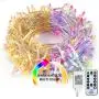 Fairy Lights Multicolor Outdoor String - Lights 80Ft 200 LED Christmas tree Lights,Room Lights Color Changing White Christmas Light,Fairy Lights with Remote&Timer for Easter Pastel,Party,Wedding