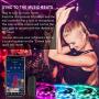 Light Strip, Color Changing Lights with Remote and Bluetooth Controller Sync to Music Apply for Shop Room, Bedroom, Kitchen, Bar, Home Light Strip, Color Changing Lights with Remote and Bluetooth Controller Sync to Music Apply for Shop Room, Bedroom, Kitchen, Bar, Home