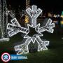Russell Decor LED Rope Lights Festival Holiday Party Seasonal Christmas Decoration 30ft - 200ft Customized Available (Cool White, 10)