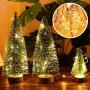 BEAUTY DY Led String Lights, Mini Battery Powered Copper Wire Starry Fairy Lights, Battery Operated Lights for Parties, Wedding, Bedroom, Christmas, Centerpiece, Decoration (5m/16ft Warm White)