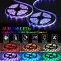 LED Strip Lights for Bedroom, YORMICK 32.8 Feet 300-LED SMD 5050 Waterproof Flexible RGB Strip Lights with 44 Keys IR Remote for Ceiling Bar Counter Cabinet Lighting Decoration
