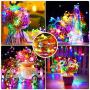 Blingstar Fairy Lights USB and Battery Operated String Lights 33ft 100 LED Christmas Lights Remote Control Timer 8 Modes Firefly Lights 2 Pack Multicolor Fairy String Lights for Bedroom Wedding Decor