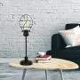 HAITRAL Vintage Table Lamp - Modern Nightstand Lamp, Simple Bedside Desk Lamp for Bedroom, Living, Office with Metal Base, Black HAITRAL Vintage Table Lamp - Modern Nightstand Lamp, Simple Bedside Desk Lamp for Bedroom, Living, Office with Metal Base, Black