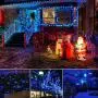 String Lights by Oopswow, 100 LED 39 FT 8 Modes Changing Lights Fairy String Light Connectable Christmas Light Plug in with Light Sensor,Remote Control Timer for Bedroom Indoor Party Outdoor,100L Blue String Lights by Oopswow, 100 LED 39 FT 8 Modes Changing Lights Fairy String Light Connectable Christmas Light Plug in with Light Sensor,Remote Control Timer for Bedroom Indoor Party Outdoor,100L Blue