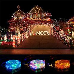 LED Strip Lights,Outdoor Rope Light,150 LED Rope Lights 50ft Waterproof Color Changing Lights with Remote Control,Fairy Twinkle Light for Wedding,Patio,Garden, Christmas Decor,4 Colors