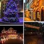 ELlight C9 Outdoor String Lights with APP, Dream Color Changing LED Commercial Outdoor Christmas Lights Waterproof for Patio Party Holiday Wedding Birthday [60 LEDs & 23ft]