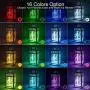 USB Fairy String Lights, 33Ft 100 LED 16 Colors Changing Lights Twinkle Firefly Lights with 8 Lighting for Bedroom, Christmas, Parties, Wedding, Decoration